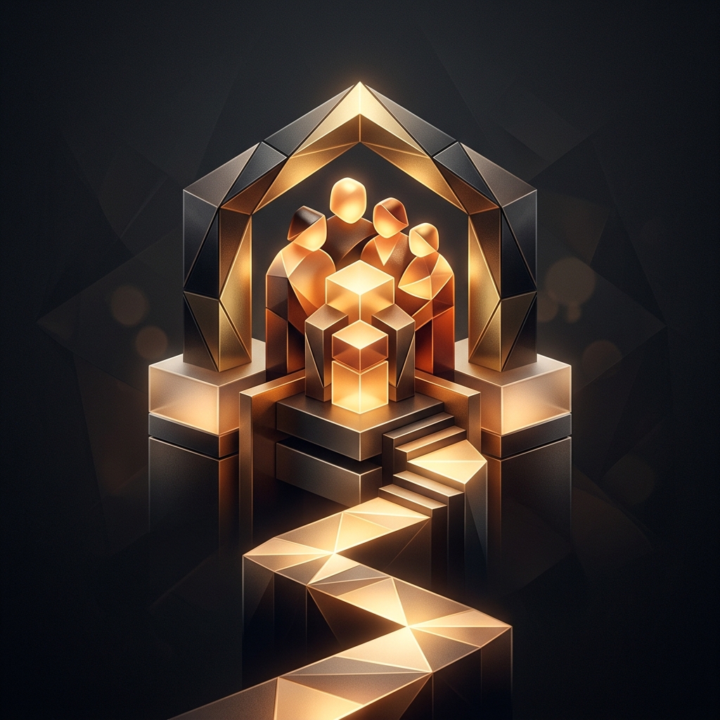 Abstract representation of family resilience and structure