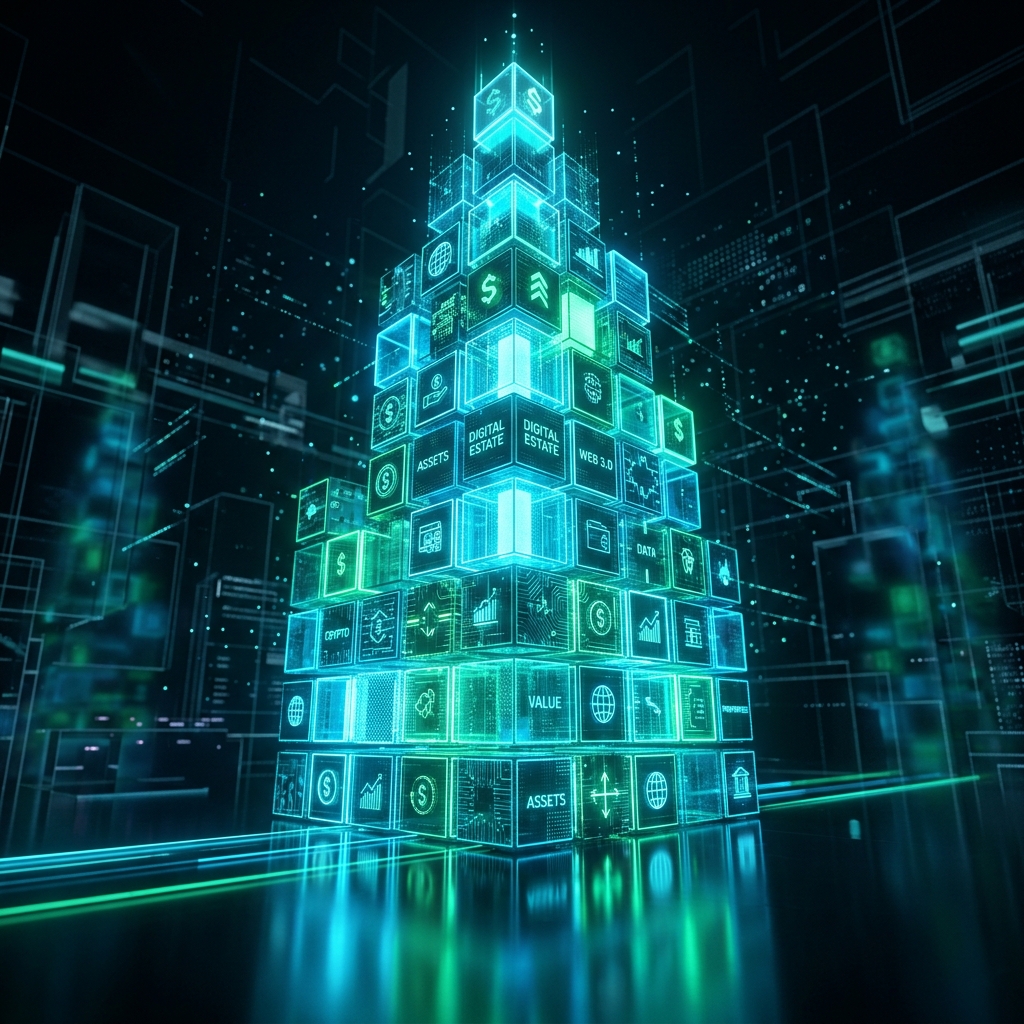 Visual representation of a thriving digital real estate empire